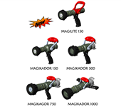 MAGIKADOR 多功能消防水枪博克新款 流量可调节